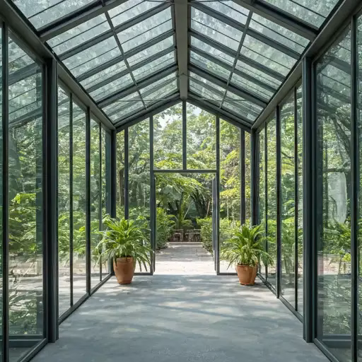 Glass conservatory